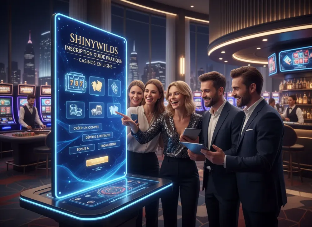 Shinywilds inscription guide pratique pour casinos en ligne